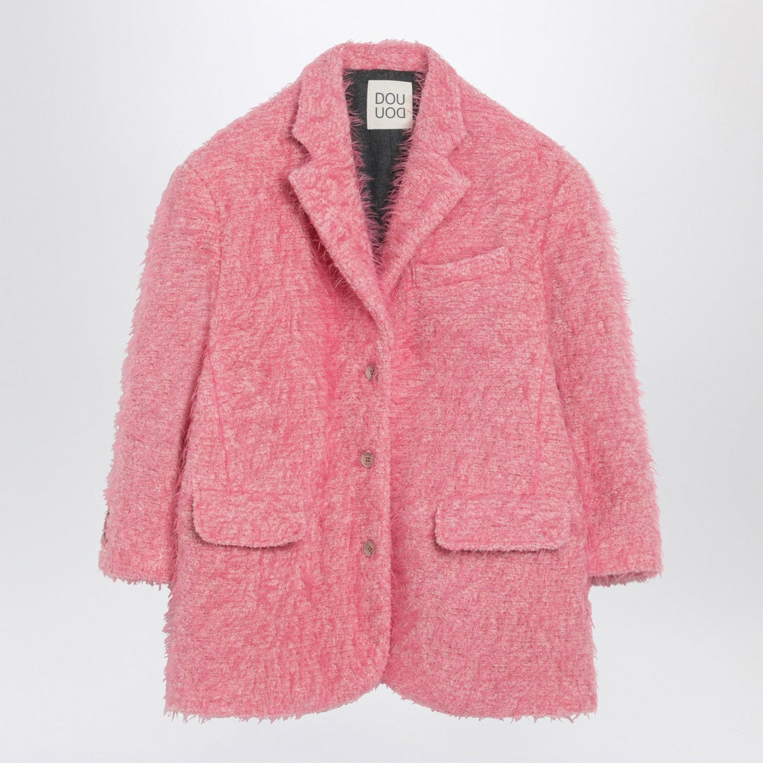 Coats & Jackets Douuod - Olona pink wool-blend jacket Brand