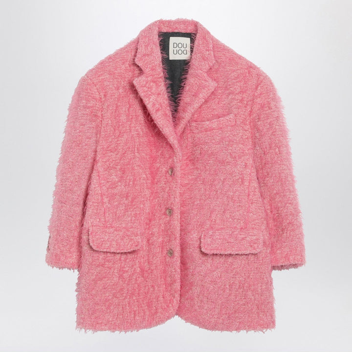 Coats &amp; Jackets Douuod - Olona pink wool-blend jacket Brand