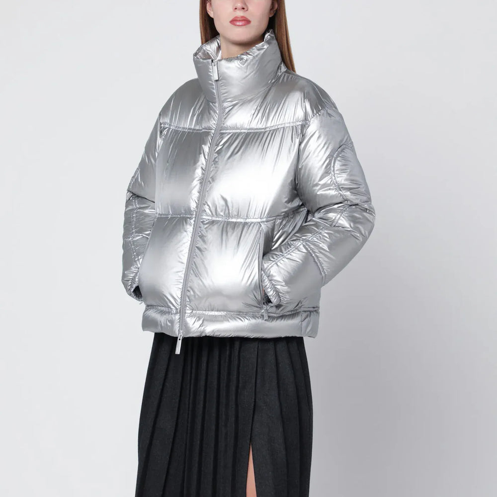 HERNO - Metallic Shield Laminar jacket Brand Coats & Jackets L