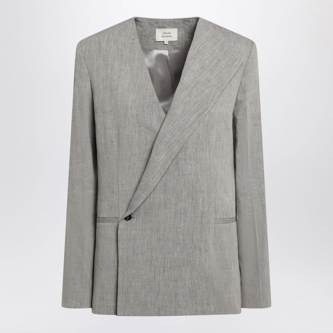 Coats & Jackets LouLou De Saison - Suna tailored jacket with an asymmetric opening and lapel Brand