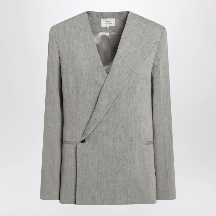 LouLou De Saison - Suna tailored jacket with an asymmetric opening and lapel Brand Coats &amp; Jackets 38  FR