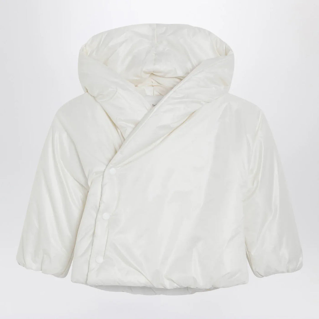 Teddy &amp; Minou - White hooded puffer jacket Brand Coats &amp; Jackets 6/9M