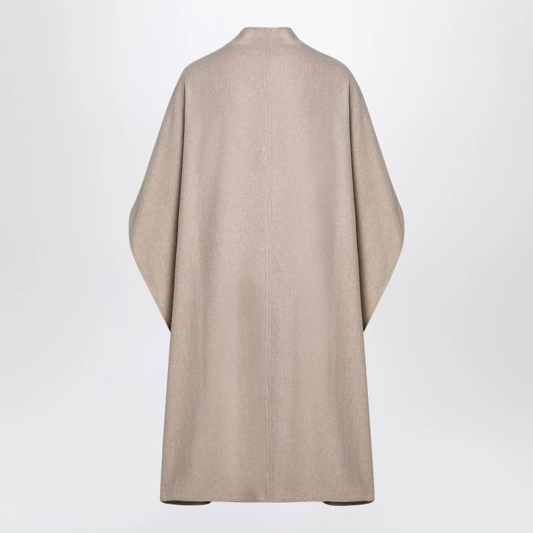 the garment - Beige wool-blend cape Brand Coats &amp; Jackets TU