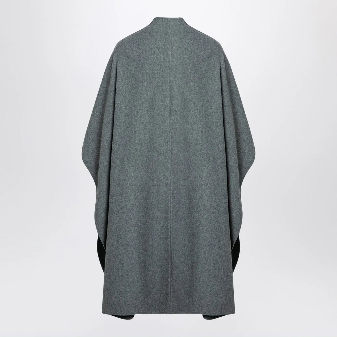 the garment - Grey wool-blend cape Brand Coats &amp; Jackets TU