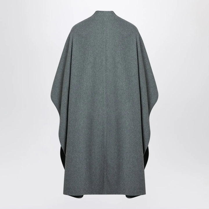the garment - Grey wool-blend cape Brand Coats &amp; Jackets TU