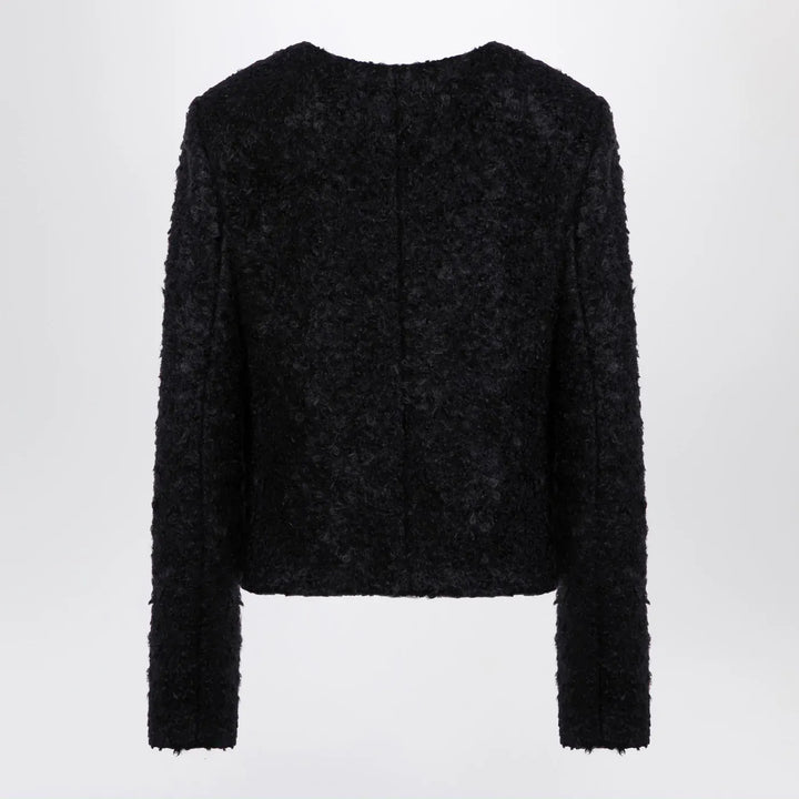the garment - Recycled wool blend black Vienna jacket Brand Coats &amp; Jackets 12 UK