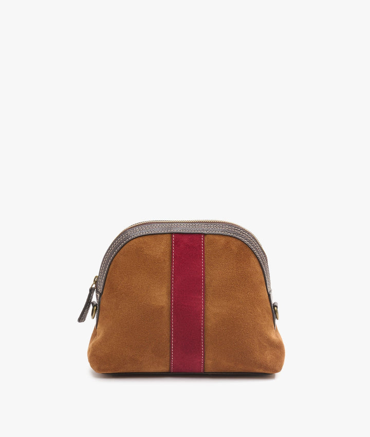 My Style Bags Cosmetic &amp; Toiletry Bags My Style Bags Twin Deluxe Makeup Bag in Cotto/Bordeaux for Women Brand