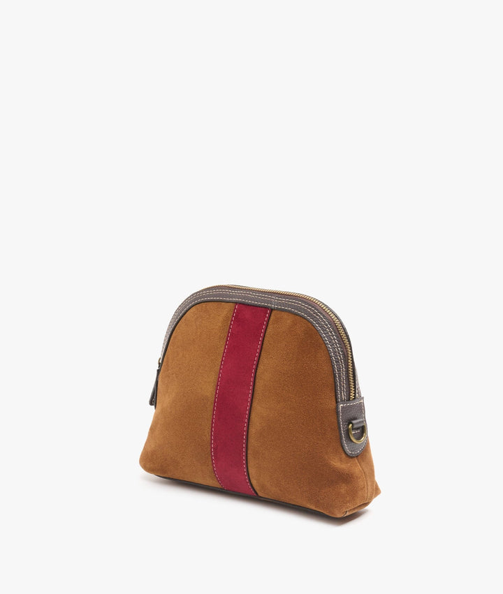 My Style Bags Cosmetic &amp; Toiletry Bags My Style Bags Twin Deluxe Makeup Bag in Cotto/Bordeaux for Women Brand
