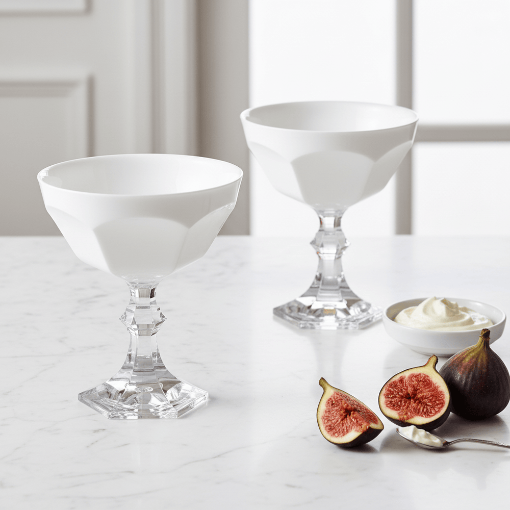 Mario Luca Giusti Dessert Cup Set of 2 White Brand Dessert Cup