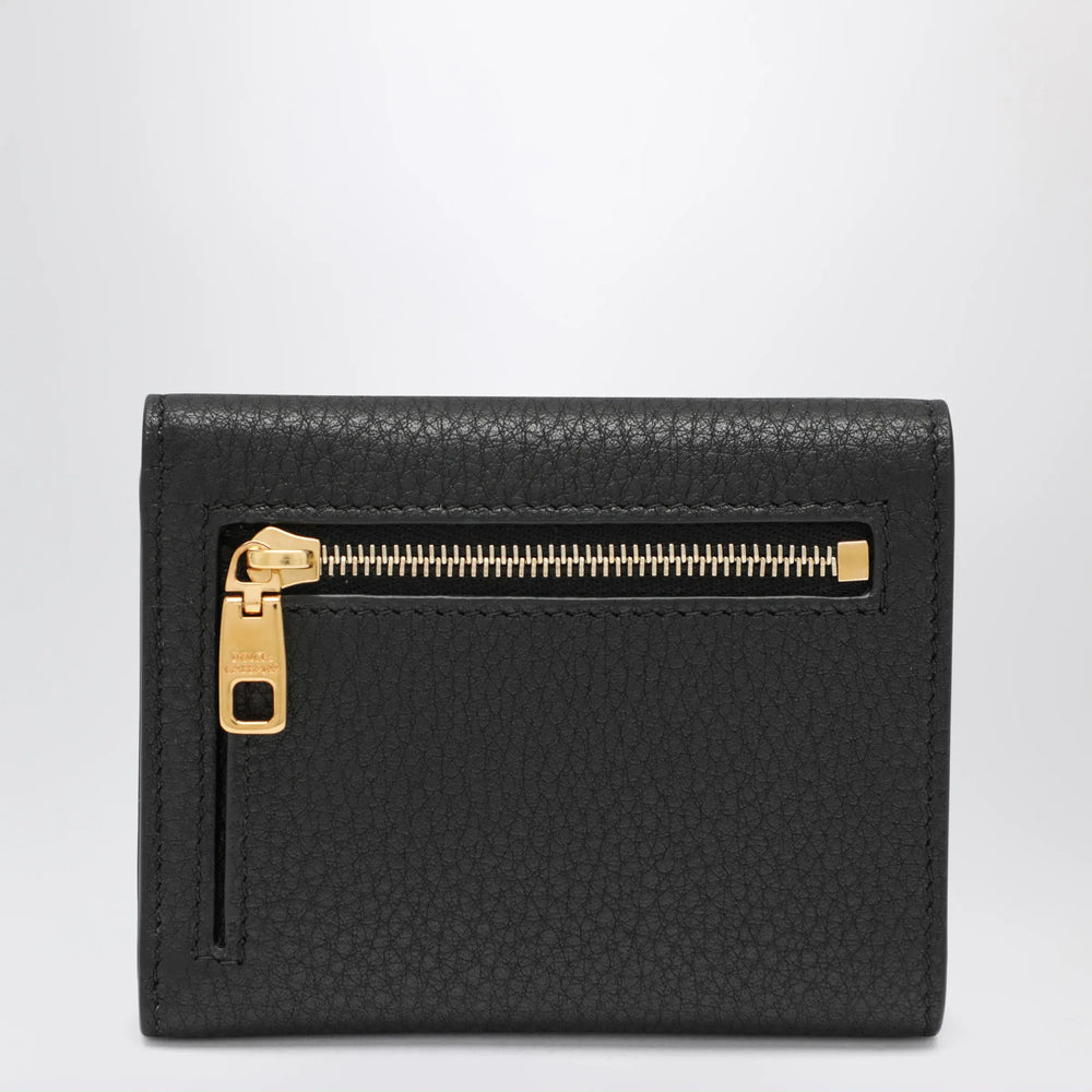 Dolce&Gabbana - Black Dauphine Calf Leather Wallet Brand U