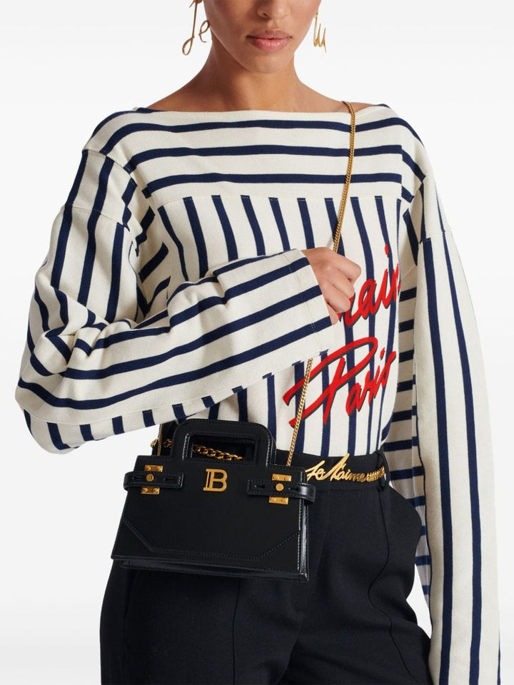 Balmain Handbag UNI Balmain Bag Black Balmain Bag Black Brand