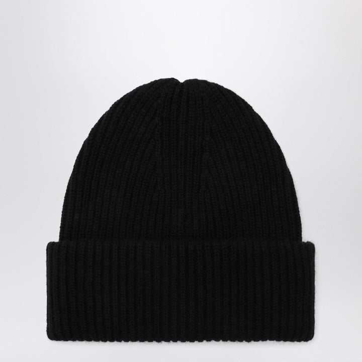 Hats TU ALMADA LABEL - Black wool and cashmere beanie Brand