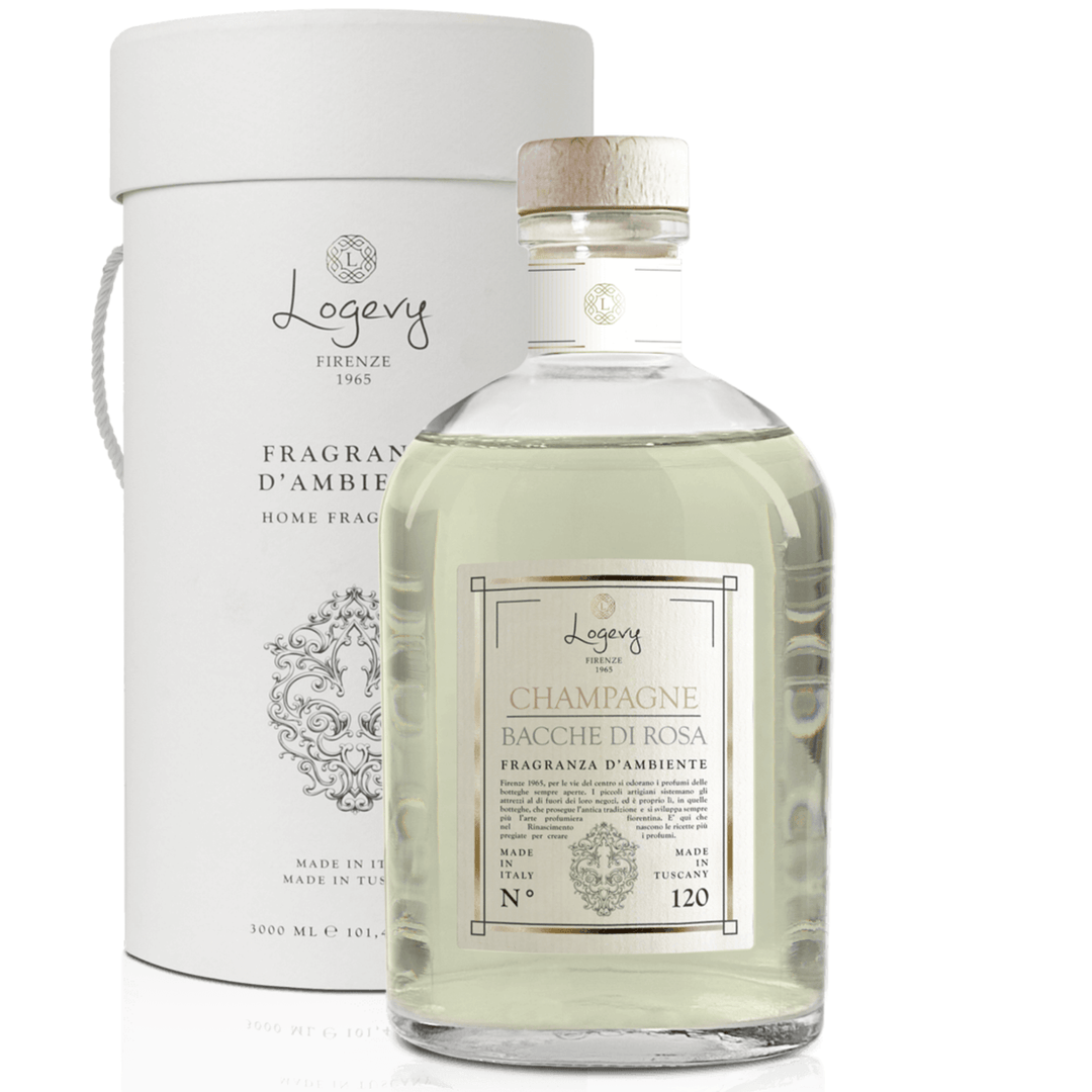 Home Diffuser 3l Magnum Diffuser Logevy  Champagne and Rose Berries Home Fragrance Brand