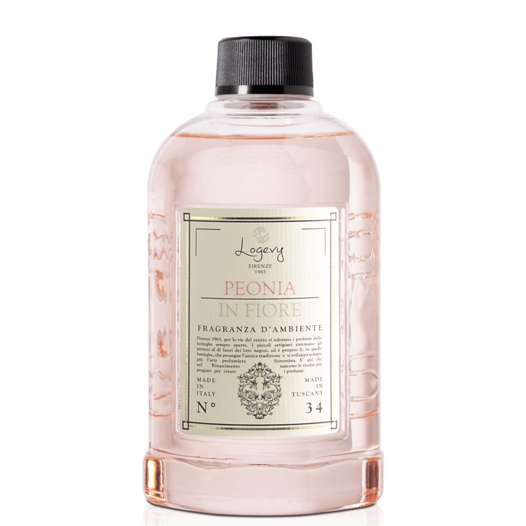 Home Diffuser 500ml Refill Logevy Peony in Bloom Home Fragrance Brand