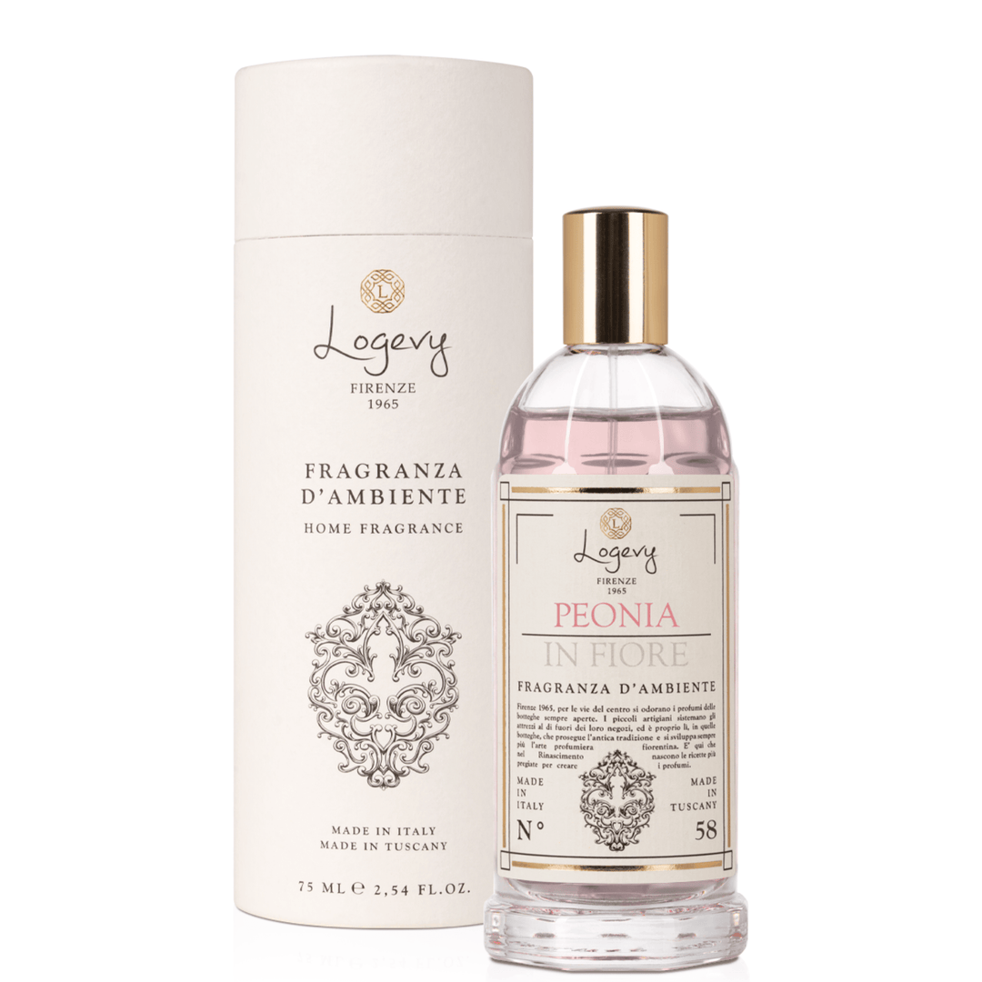 Home Diffuser 75ml Room Spray Logevy Peony in Bloom Home Fragrance Brand