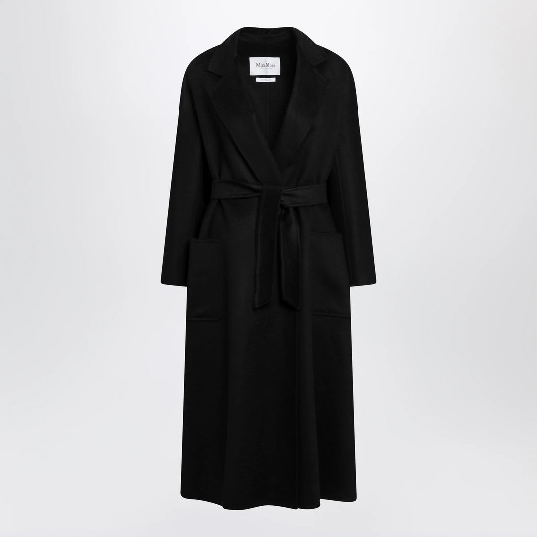 Max Mara - Black Ludmilla Icon Coat in cashmere Brand 40  IT