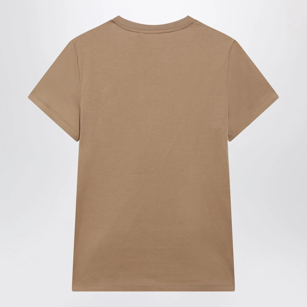 Max Mara - Camel cotton jersey T-shirt Brand