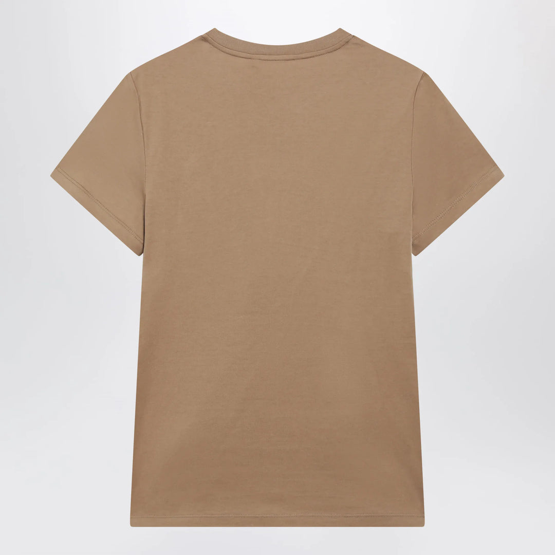 Max Mara - Camel cotton jersey T-shirt Brand