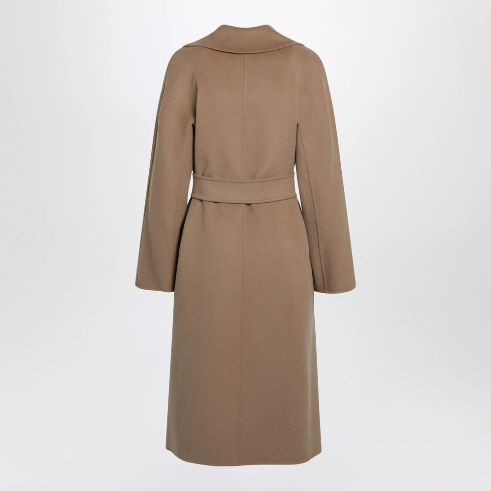 Max Mara Studio - Camel belted coat in wool blend Brand