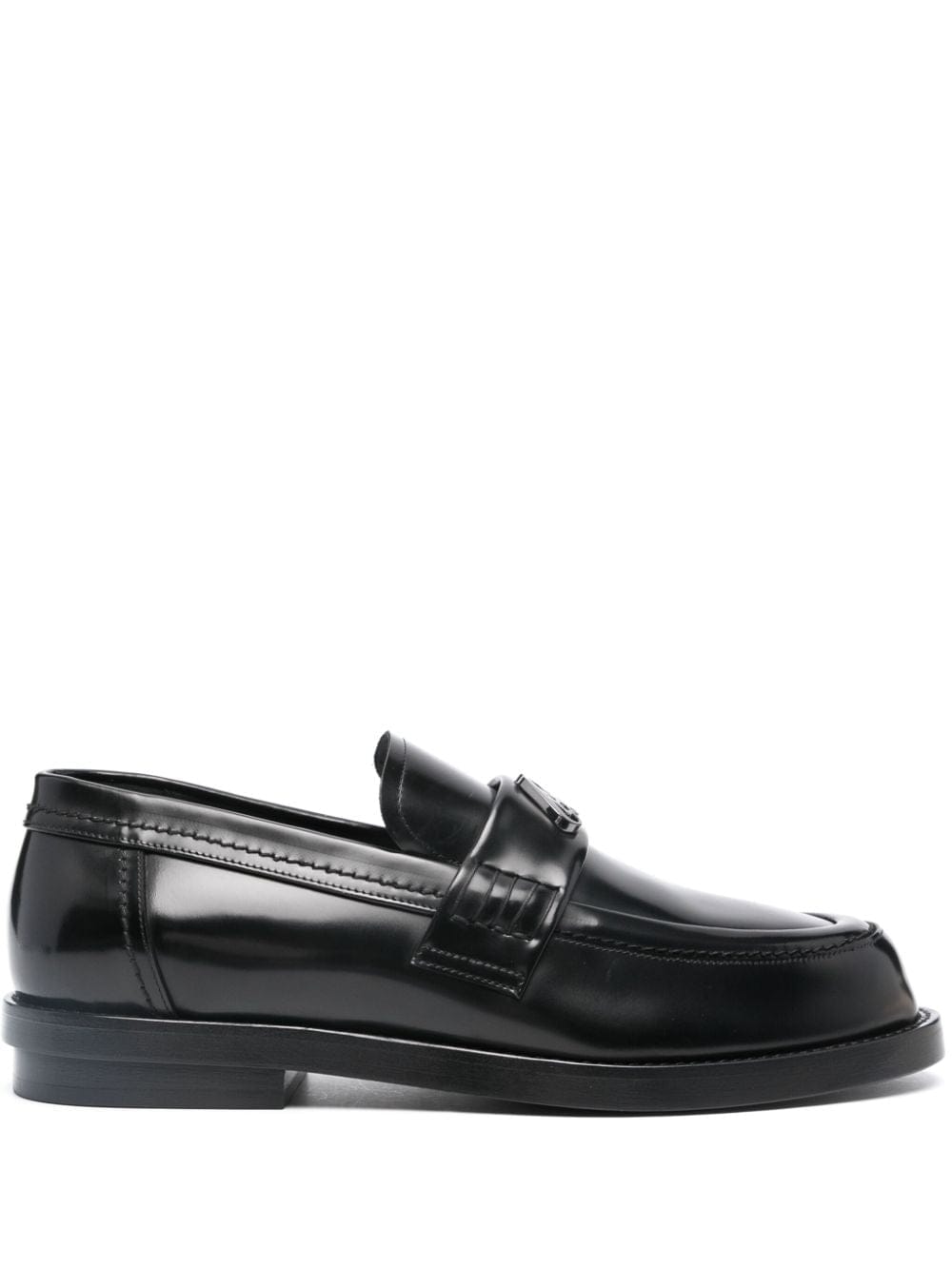 Alexander Mcqueen Moccasins Alexander McQueen logo-plaque Leather Loafers Alexander McQueen logo-plaque Leather Loafers Brand