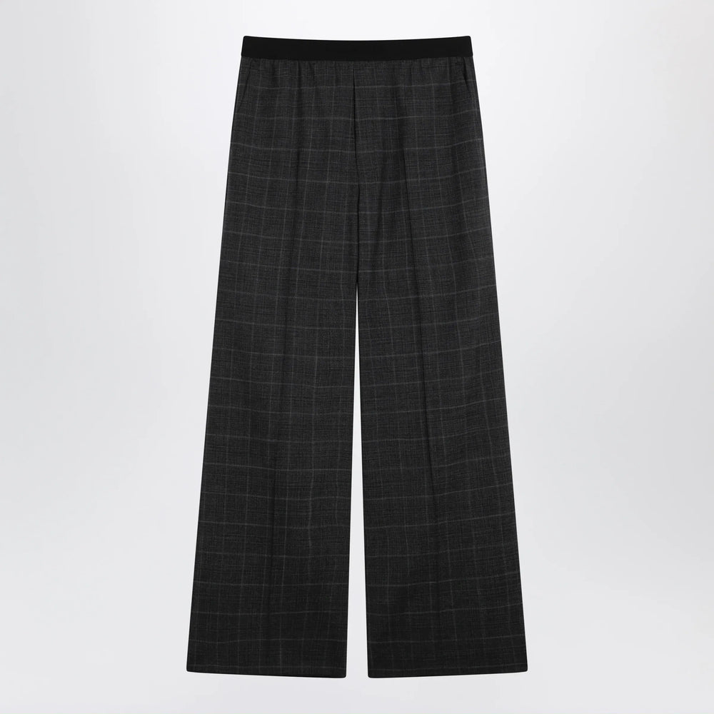 Balenciaga - Dark grey tartan trousers Brand Pants S