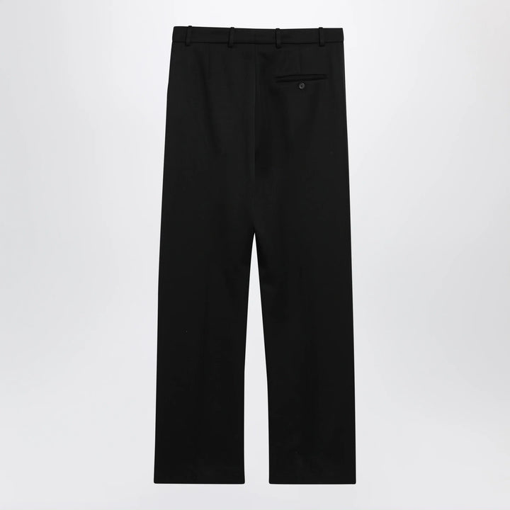 Balenciaga - Too Far tailored trousers in dry wool, black Brand Pants