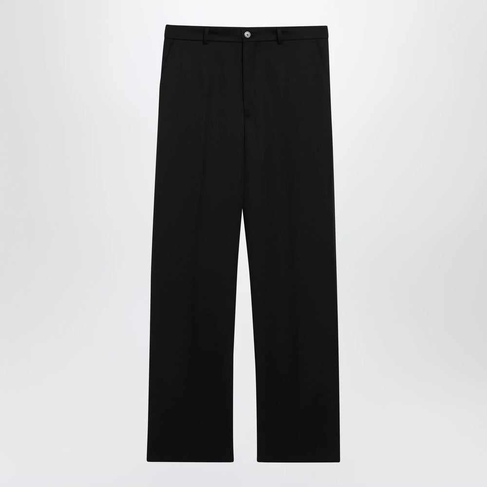 Balenciaga - Too Far tailored trousers in dry wool, black Brand Pants 48 IT