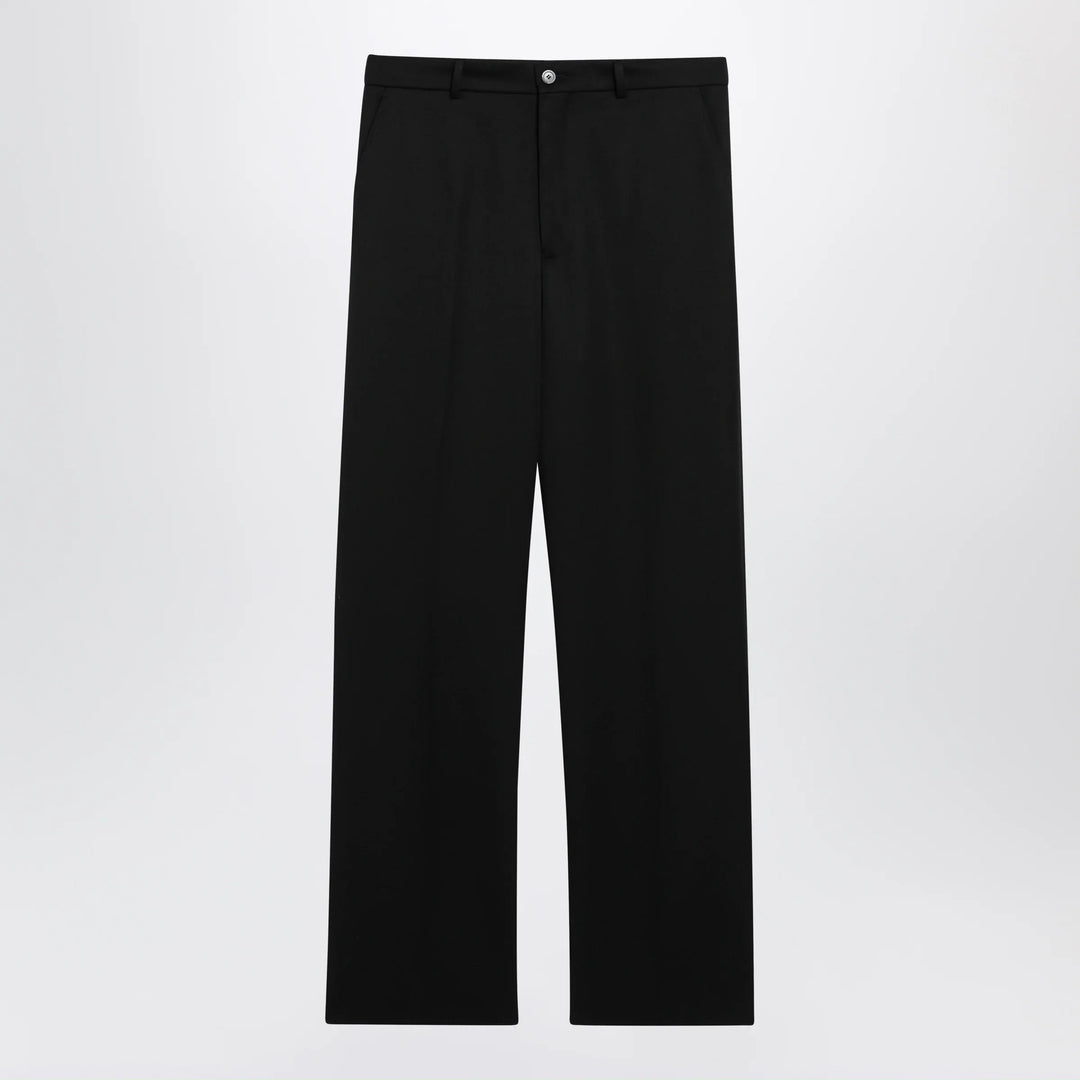 Balenciaga - Too Far tailored trousers in dry wool, black Brand Pants 48 IT