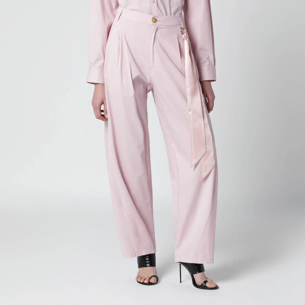 DARKPARK - Pink cotton trousers Brand Pants 38  IT