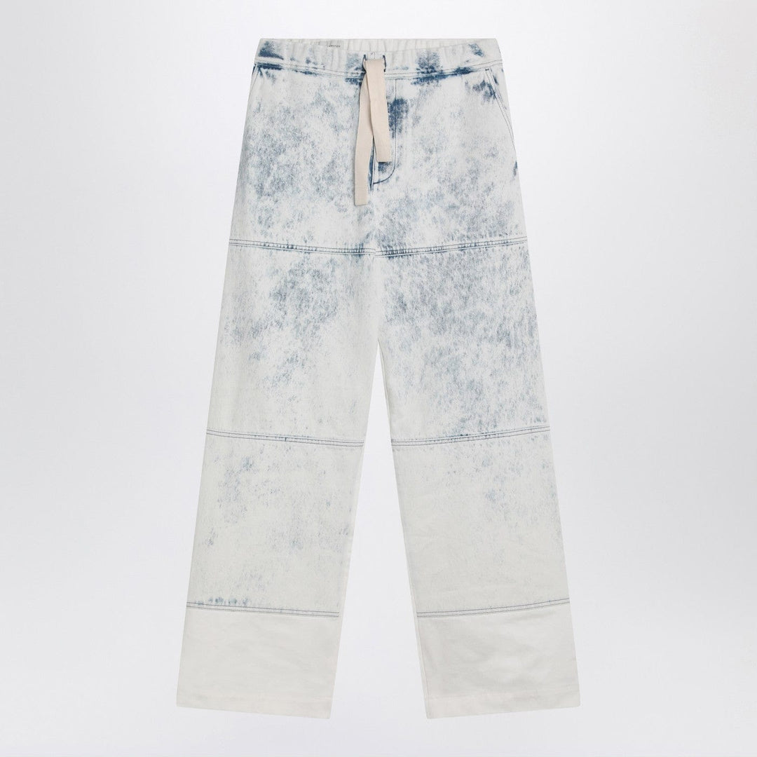 Pants 46 IT Dries Van Noten - Light blue jeans with drawstring Brand