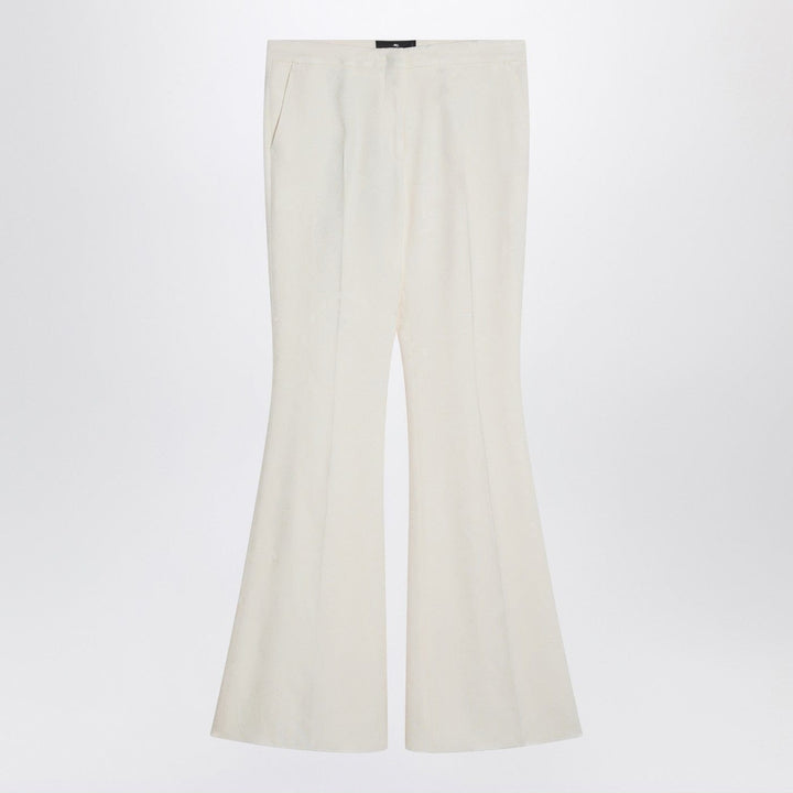 Pants 44  IT ETRO - Flared trousers in ivory viscose Brand