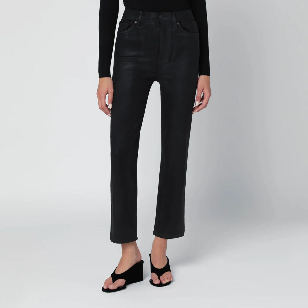 Frame - Black Le Sleek Straight trousers Brand Pants 29