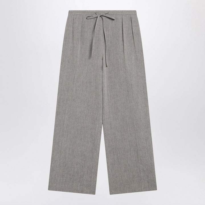 Pants LouLou De Saison - Grey Clark Pleated Trousers Brand