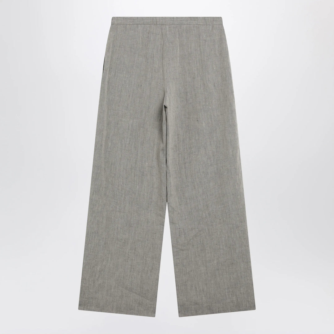 LouLou De Saison - Grey Clark Pleated Trousers Brand Pants