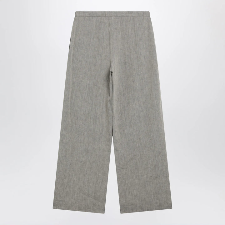 LouLou De Saison - Grey Clark Pleated Trousers Brand Pants