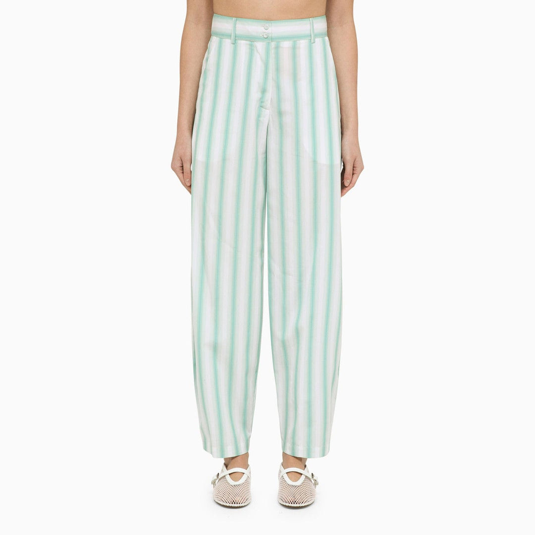Pants 34  FR Margaux Lönnberg - Beatty striped cotton trousers Brand