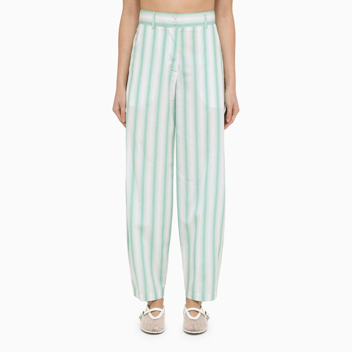 Pants 34  FR Margaux Lönnberg - Beatty striped cotton trousers Brand