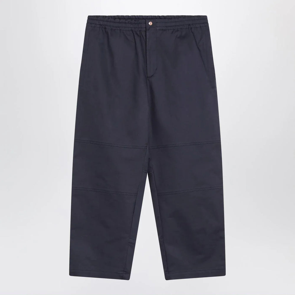 Moncler Genius - Blue trousers in cotton gabardine Brand Pants 48 IT