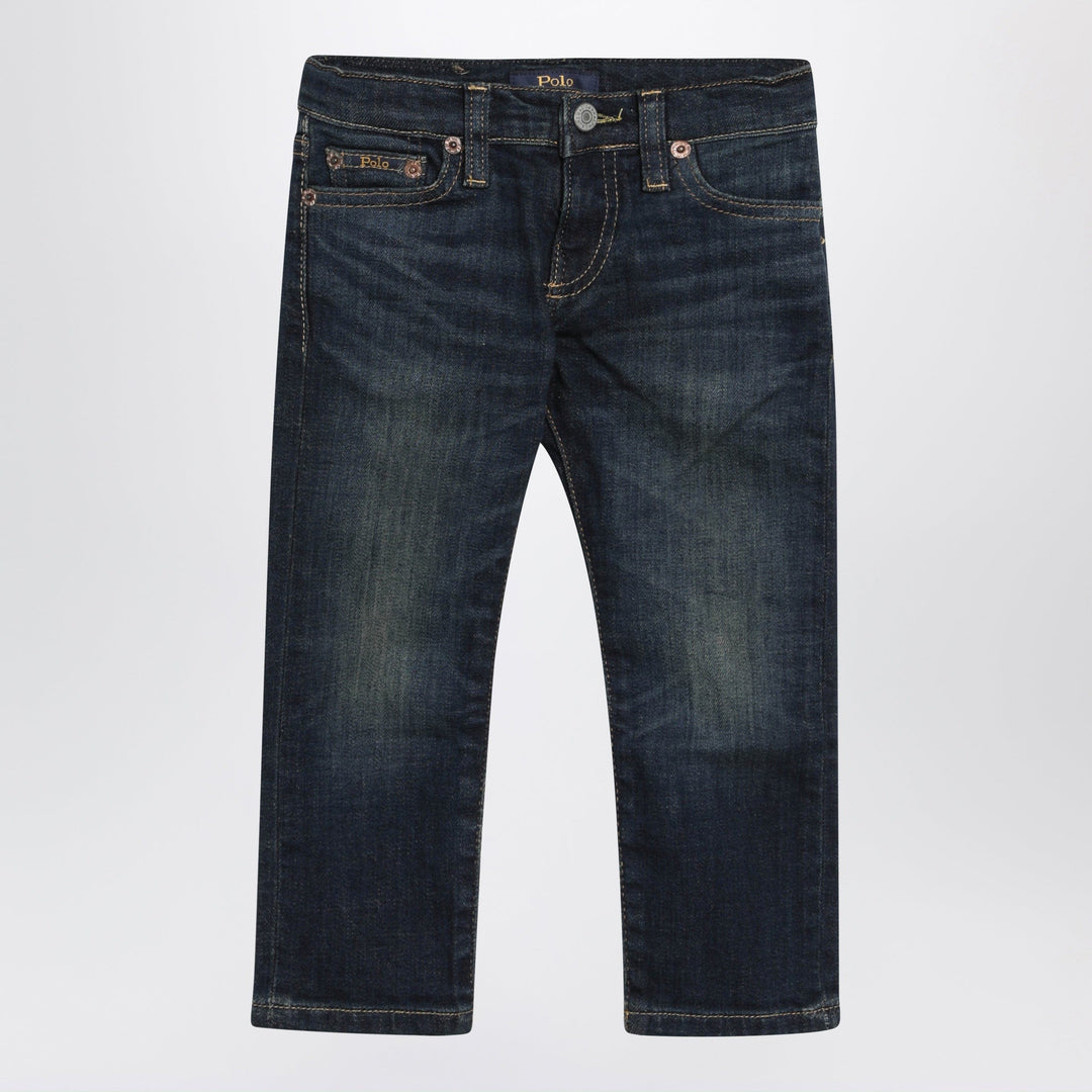 Pants Polo Ralph Lauren - Dark blue washed-effect jeans Brand