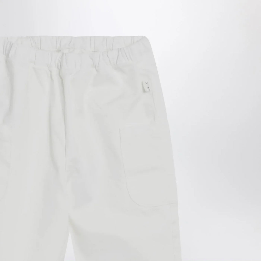 Teddy &amp; Minou - Milky white cotton trousers Brand Pants