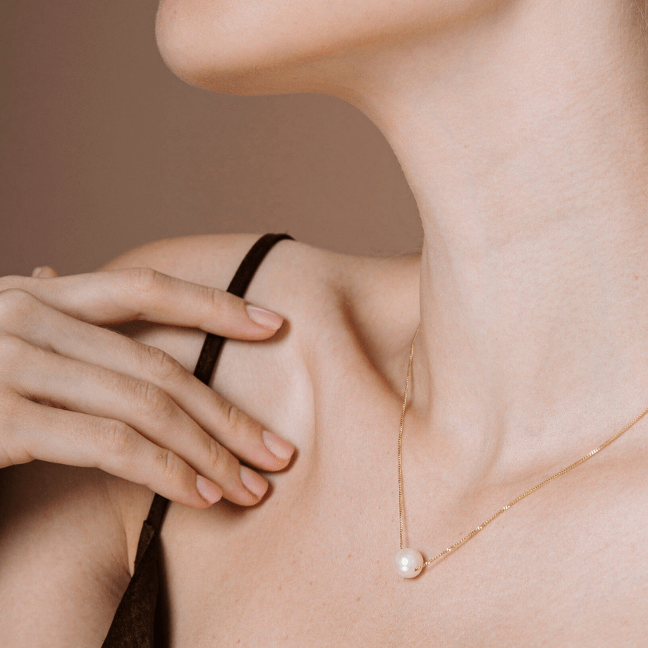Ikecho Pearl Necklace Amelia Chain Necklace Amelia Chain Necklace Brand