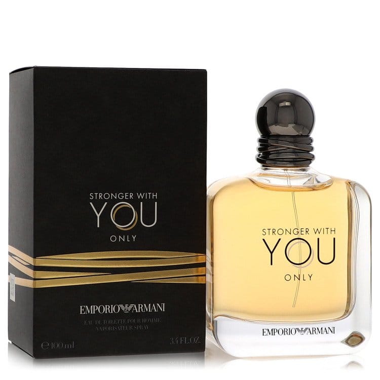 Perfume & Cologne 100 ml Eau De Toilette Spray Stronger With You Only Eau De Toilette Spray By Giorgio Armani 100ml Brand