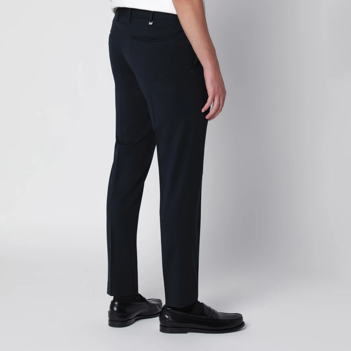 PT Torino - Dieci trousers in blue wool blend Brand