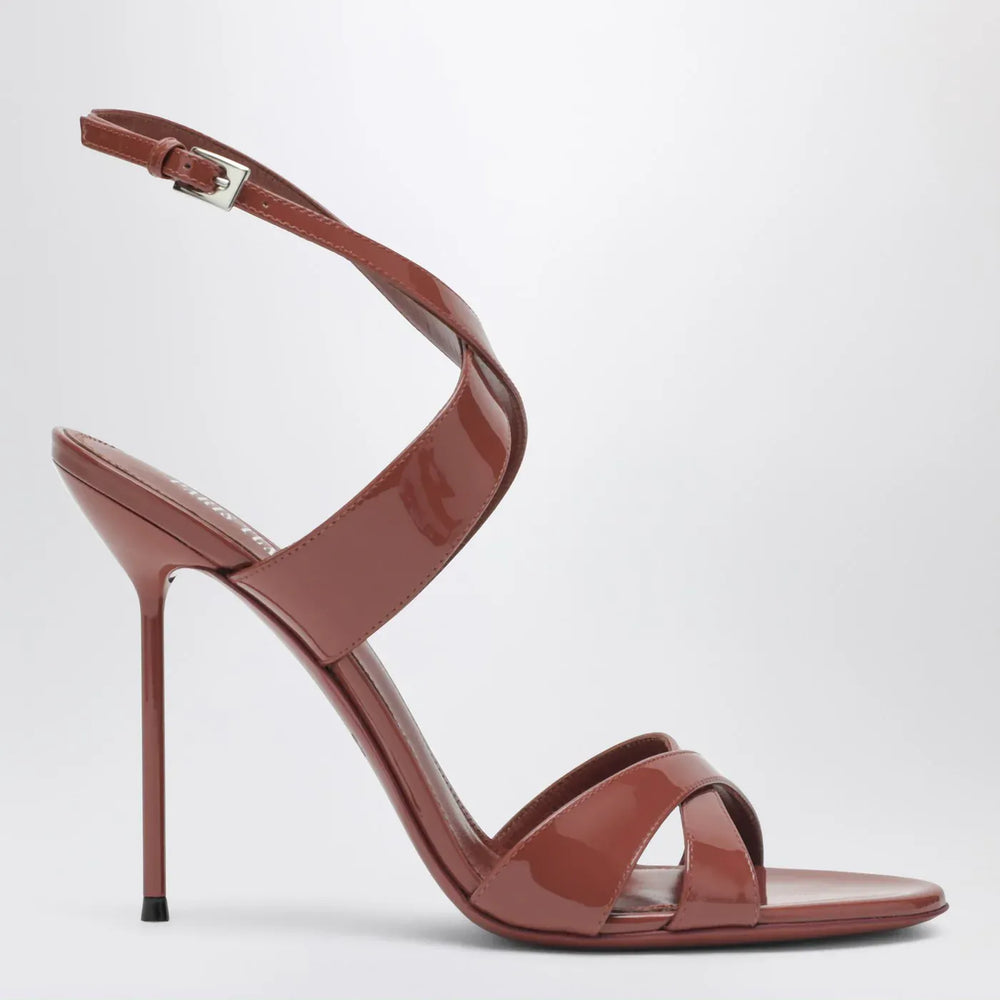 Paris Texas - Lidia sandals in Desert Rose patent leather Brand Sandals 36 IT