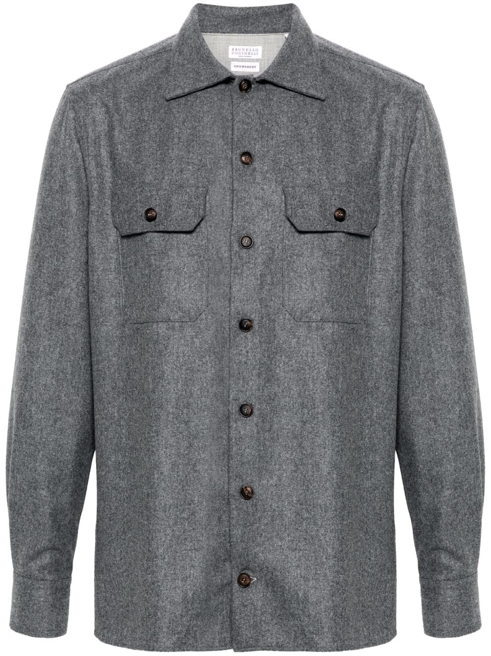 Brunello Cucinelli Shirts Brunello Cucinelli Shirts Grey Brunello Cucinelli Shirts Grey Brand