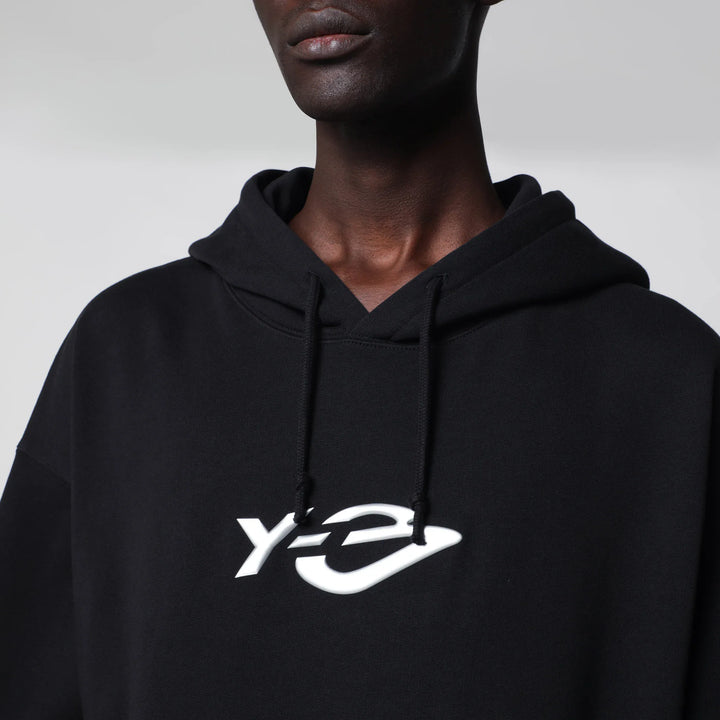 adidas Y-3 - Y-3 French Terry hoodie in black with Liquid logo Brand Shirts &amp; Tops