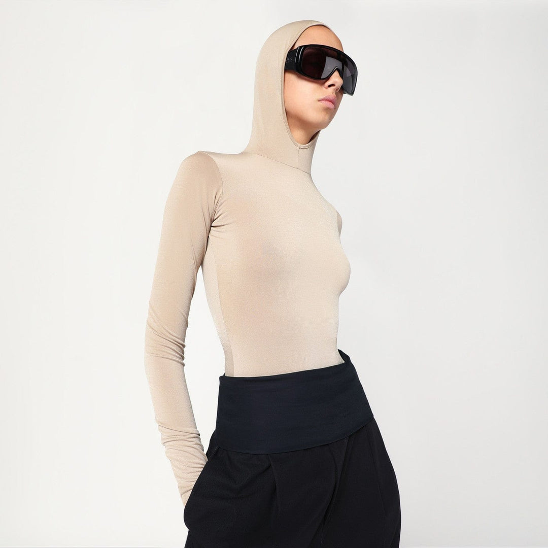 Shirts & Tops L DARKPARK - Billie hooded top in flesh colour Brand