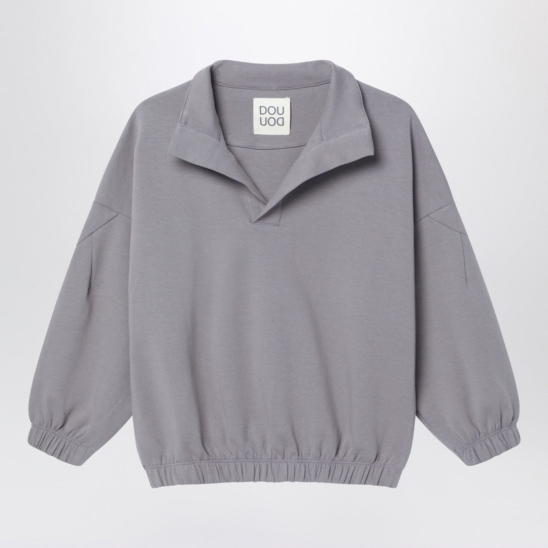 Shirts & Tops Douuod - Grey V-neck sweatshirt Brand