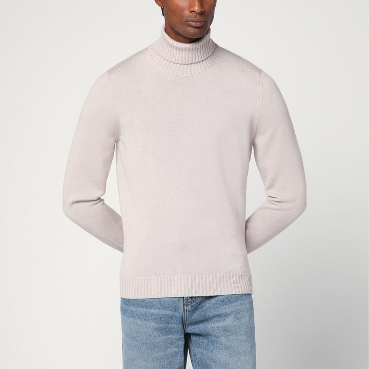 Shirts &amp; Tops 56 IT Drumohr - Greige wool turtleneck Brand