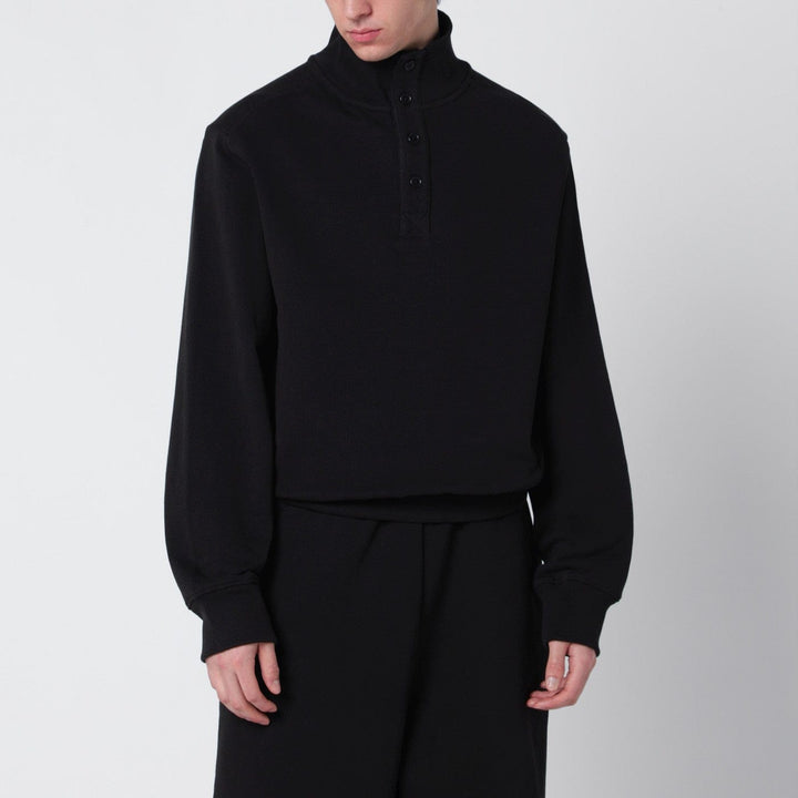 Shirts &amp; Tops Entire Studios - Black cotton buttoned sweater Brand